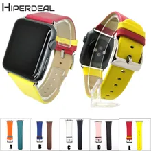 HIPERDEAL цветной кожаный ремешок для замены часов для Apple Watch 38 мм 18Jan20 Прямая поставка F