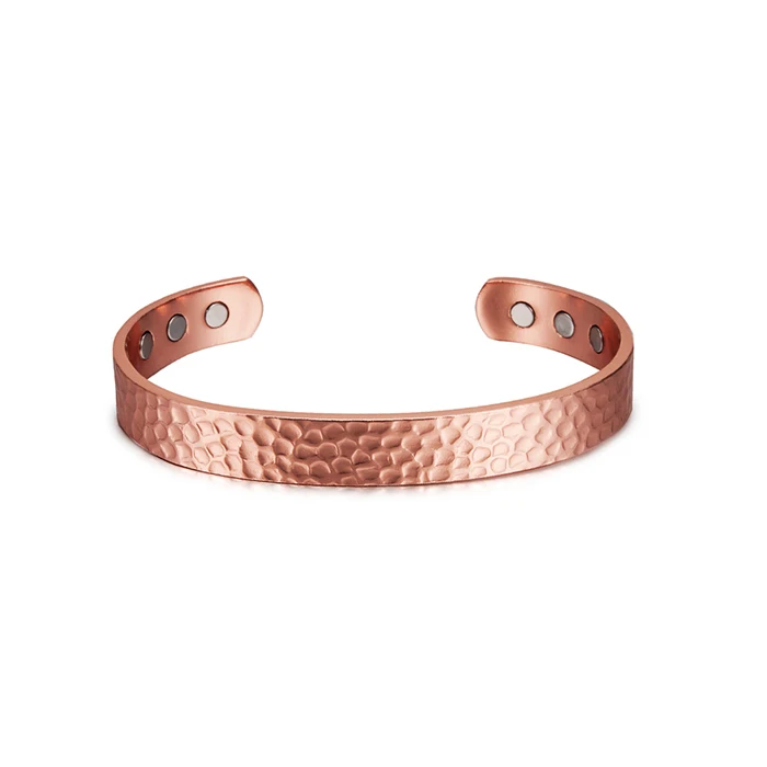 Meatlhy Magnetic Copper Bracelets & Bangles Adjustable Cuff Bracelets Charms Health Energy Bracelet for Men Women Arthritis_voghion.com