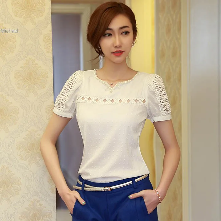 New font b women b font font b blouses b font Girl s Elegant V Neck