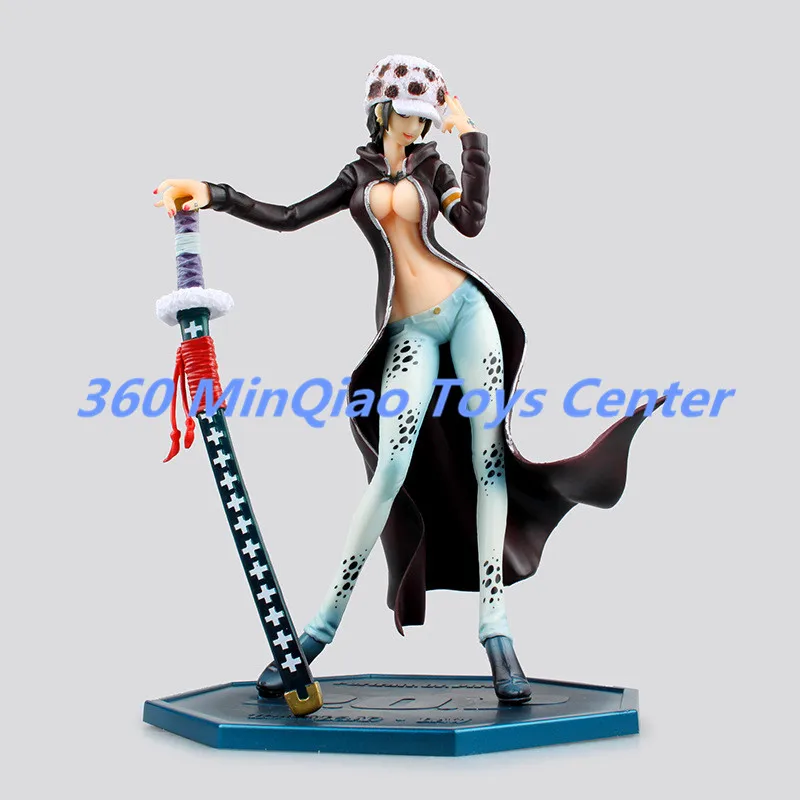 

Anime One Piece P.O.P IRO Trafalgar Law Girl Version PVC Figure Collectible Model Toy 21cm RETAIL BOX WU717