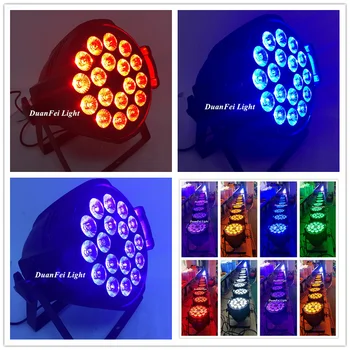 

10 pieces oriental wedding decor par led rgbwa uv wash lyre led par cans 18x12w