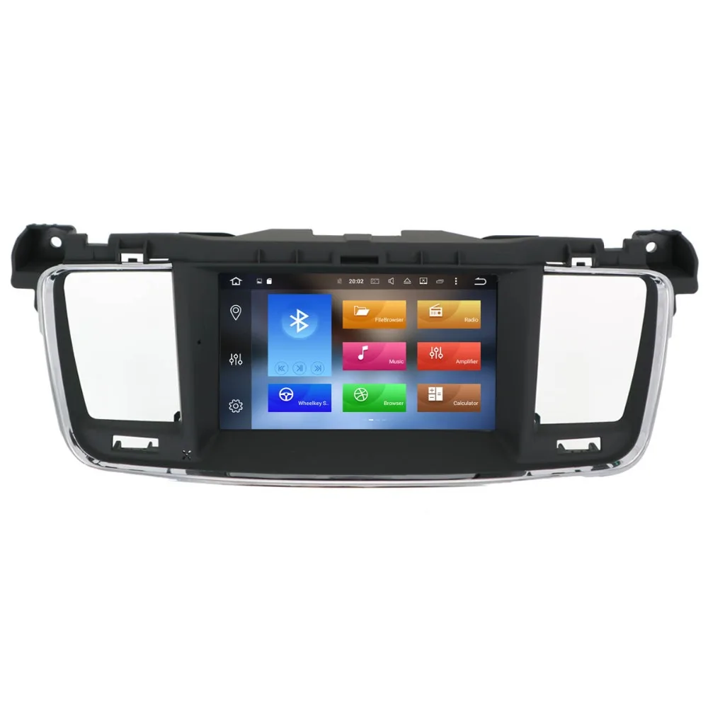 Top Android 9.0  Car Radio Stereo GPS Headunit  For PEUGEOT 508 2011 2012 2013 2014 2015 2017 Car DVD Player Auto Video Multimedia 4