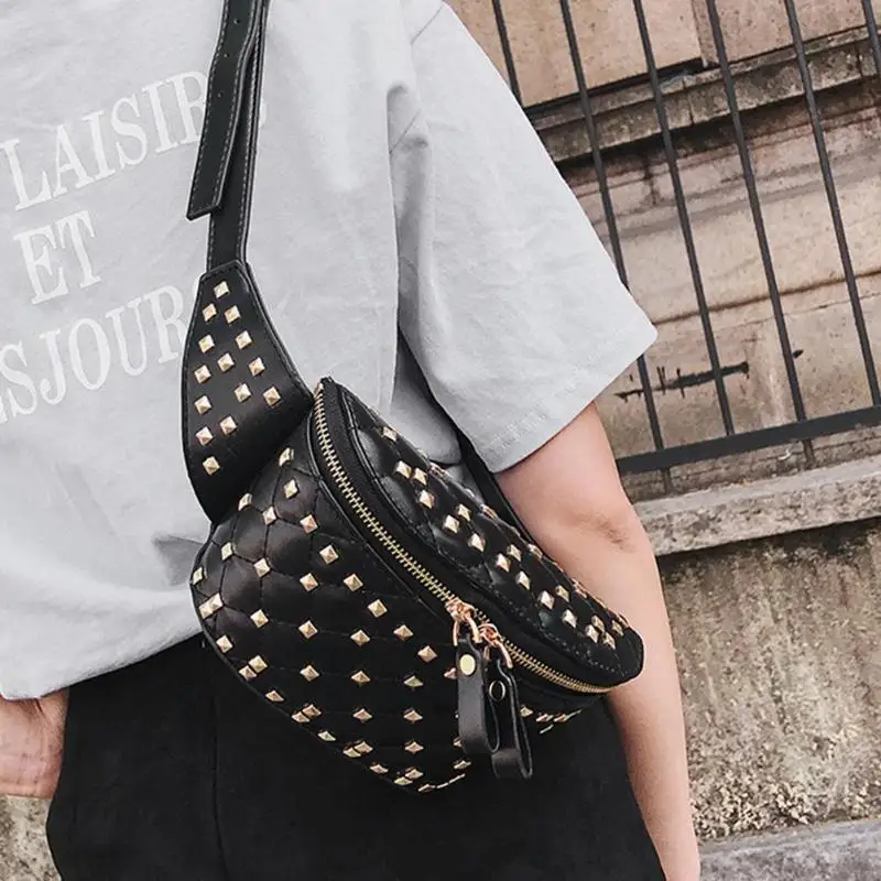 النساء الفتيات برشام الخصر حزم الصدر أكياس السيدات فاني حزام الكتف Crossbody حقائب التين بو الجلود حقيبة سفر Tot Z70