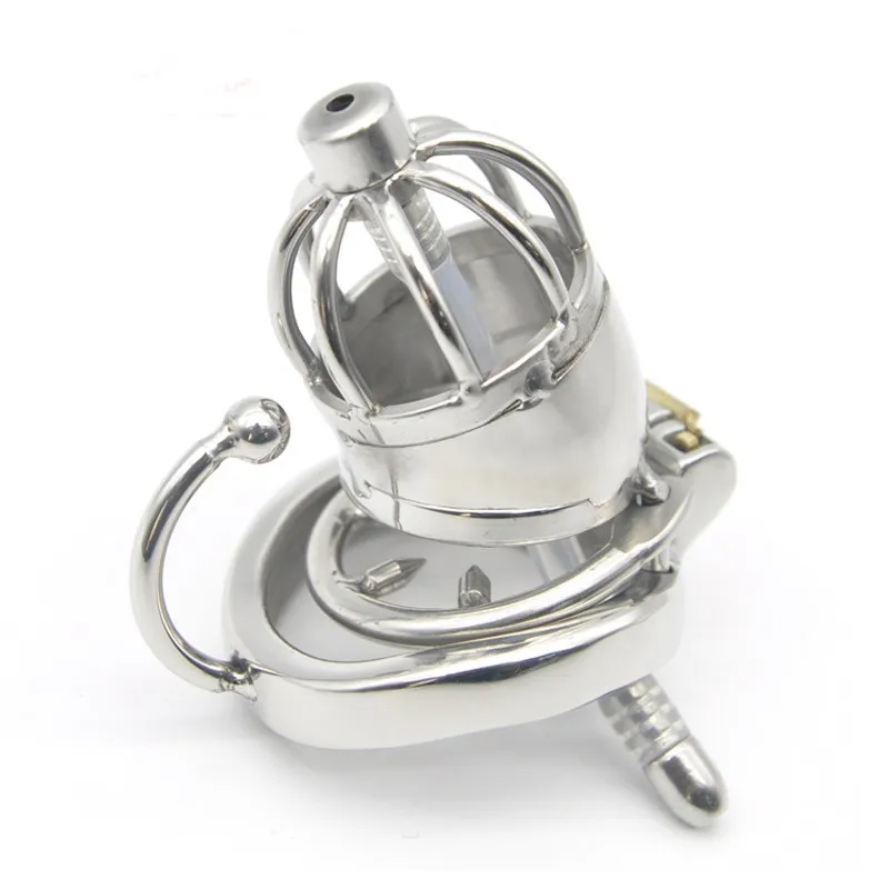 cbt toy cb600s male chastity cage stainless steel cock cages chastity devices with soft catheter penis lock bondage sex products 2