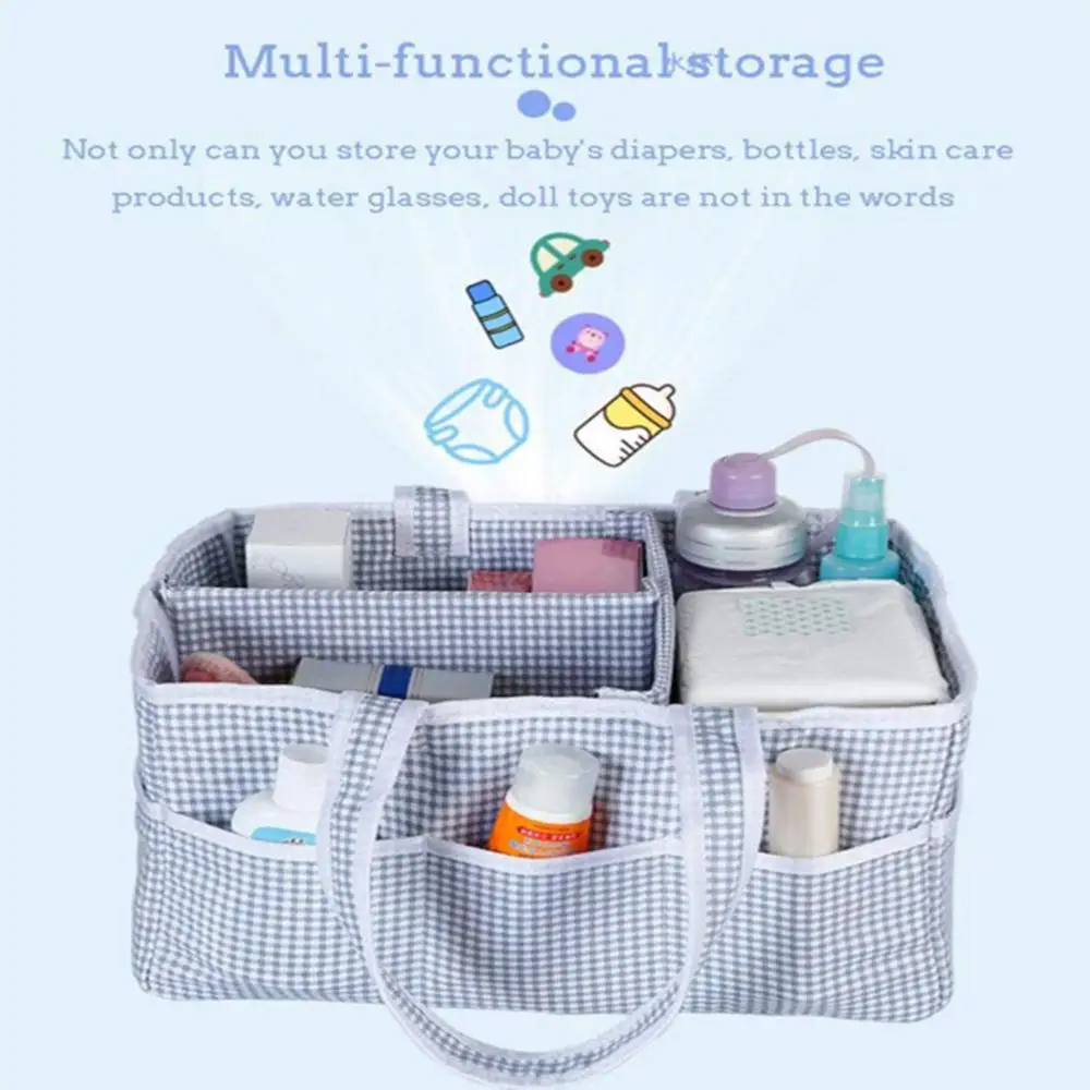 

Home Storage Bag Travel Organizer Nursery Bag Nappy Bins Bra Underwear Clothing Storage Organizer Felt Baby Diapers Organizer5pz