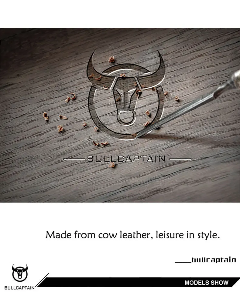 BULLCAPTAIN из натуральной кожи визитница миниатюрная rfid-карта Защита унисекс ID Держатели карты кошелек с запястье