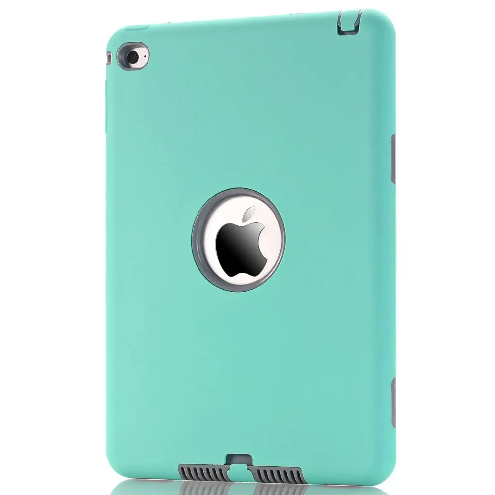 Чехол для Apple iPad mini 4 mini4 7,9 A1538 A1550 противоударный силиконовый чехол с защитой от падения+ Защитная пленка для экрана - Цвет: C03