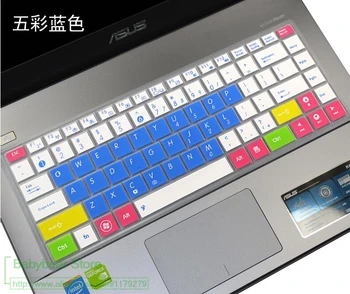 

Silicone laptop keyboard cover Protector For Asus X451V W419L K455L A455L F455L X403C Y483L X451C X451C X451 Y483L R455L F454