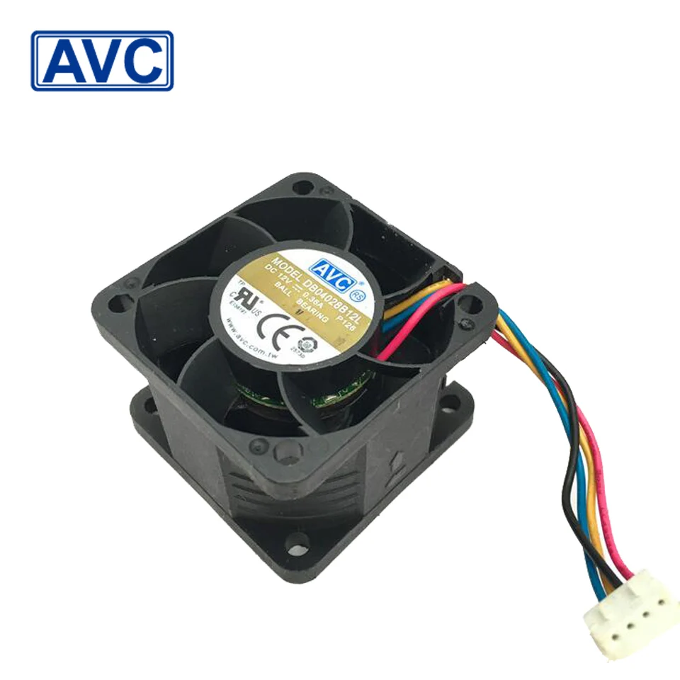 Новый и оригинальный кулер AVC DB04028B12L 12 В 0 36a 4 см 40 мм 4028 третий линейный