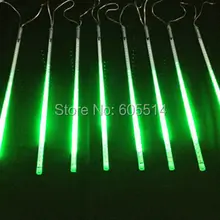 [Семь Neon] зеленый AC110-220V 3 метров 10 шт./компл. 20 Вт 80 см длинные 78leds/шт 3528LED SMD LED Метеор трубки свет