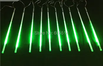

[Seven neon]Free shipping green AC110-220V 3meters 10pcs/set 20W 80cm long 78leds/pcs 3528led smd led meteor tube light