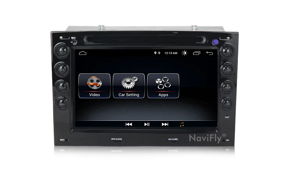 Best NaviFly 2 Din Car DVD Radio player for Renault Megane 2 2003-2010 Android 8.1 Multimedia GPS navigation HD FM stereo Head Unit 9