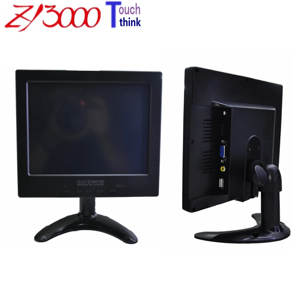 Гарантия 1 год новый в наличии 8 дюймов 4:3 800*600 led * VGA HDMI AV вход 12 В 4 провода usb