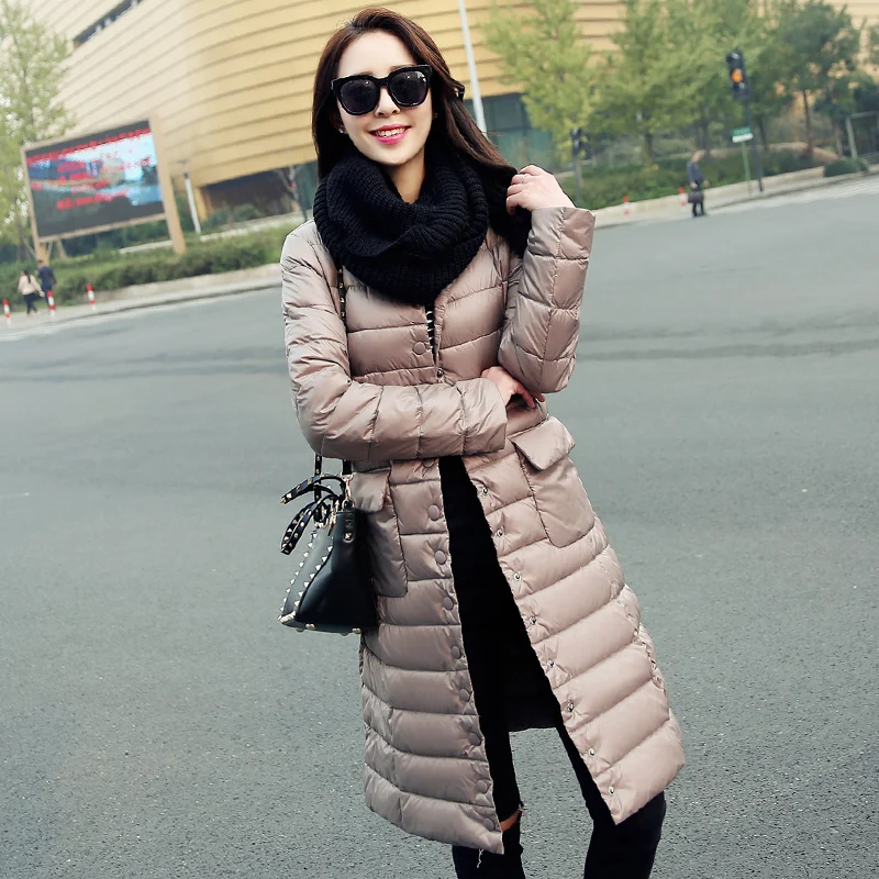 Kopen Fitaylor Nieuwe Winter Vrouwen Jassen 90% Witte Eendendons Parka Ultra Licht Down Jas Casual Warm Sneeuw Overjas