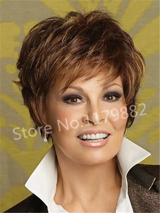 Jolie Pro Salon Natural Blonde Brown Femmes Ondules Moelleux