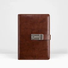 Креативный Бизнес Офис А5 кожаный блокнот дорожный Журнал Планировщик годовая ежемесячная программа oragnizer подарок Офисные принадлежности 1247