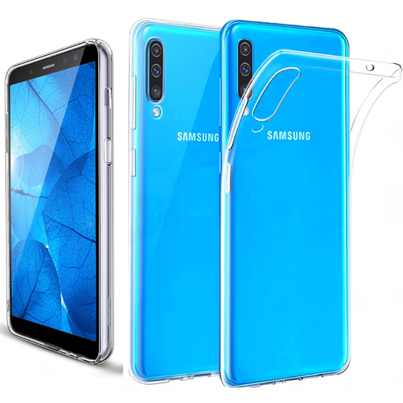 

SUREHIN case for Samsung galaxy A50 A70 A60 A40S A30 A20E M30 20 10 S10e S9 S8 PLus transparent clear soft silicone case cover
