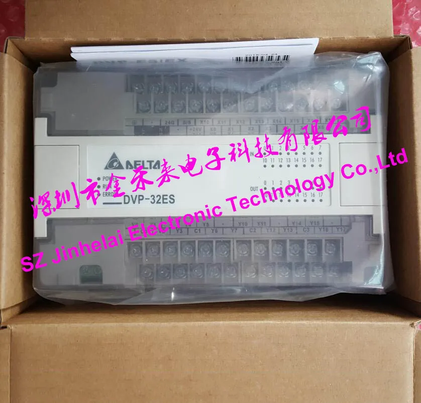 US $157.70 Delta DVP32ES00R2 New and original PLC controller DVPES series 32 point host 16DI16DO relay