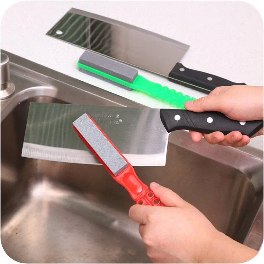 

Handheld Knife Sharpener Stone Single/Double Sided Pocket Diamond Sharpening Stone for Knives and Scissors