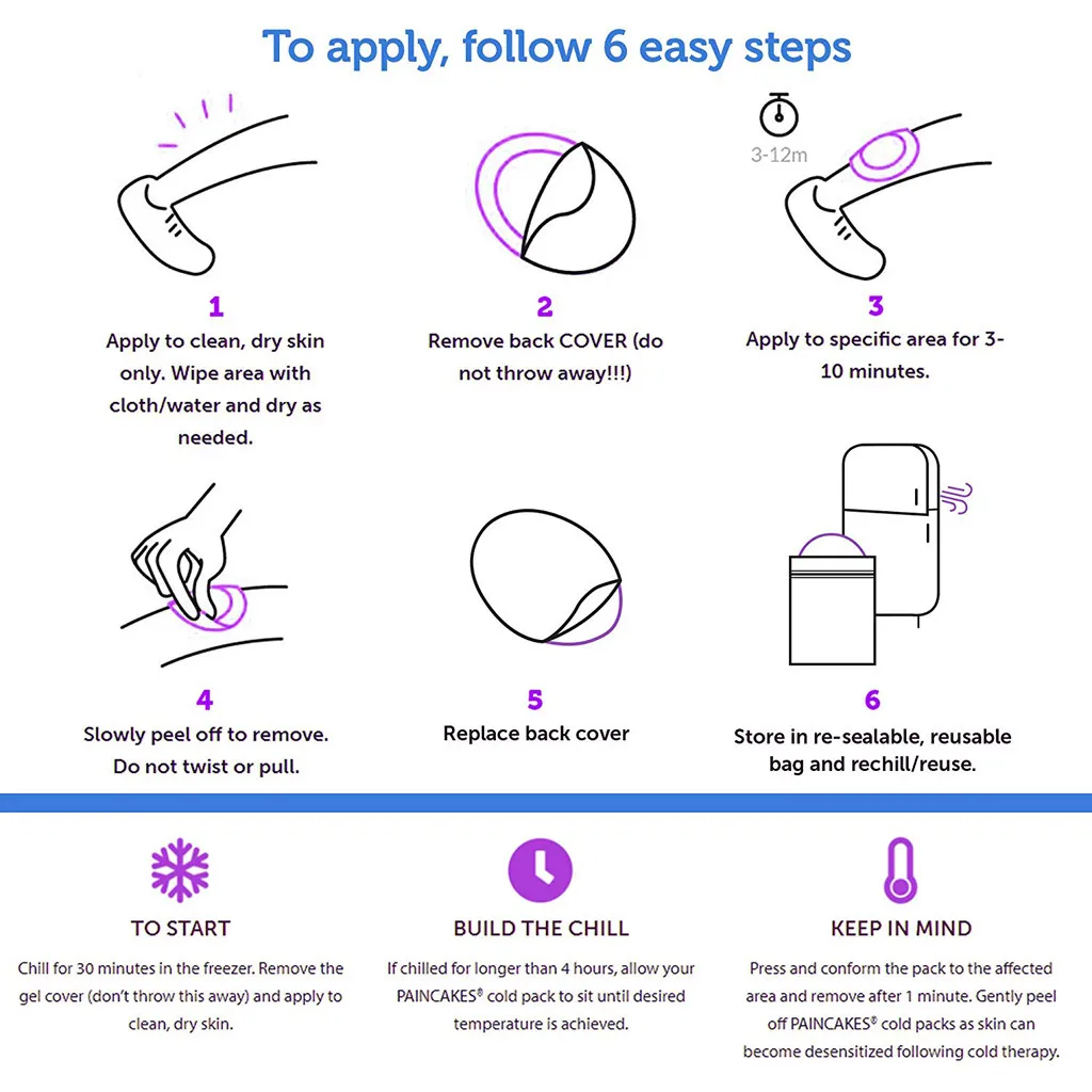 Холодный пакет, который прилипает и остается на месте многоразовая холодная терапия ледяной пакет соответствует телу