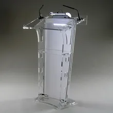 Горячая акриловый Настольный Lectern/акриловый церковный Подиум/акриловый Pulpit