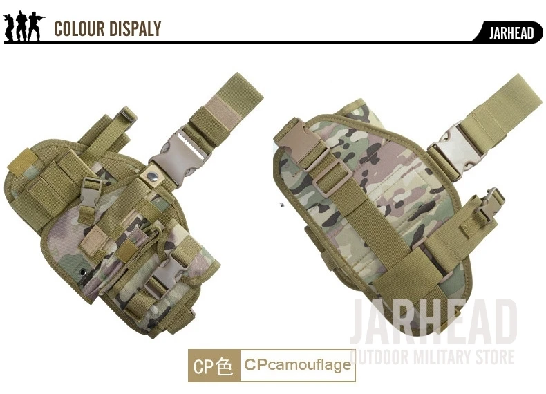 Hand Gun Holster Tactical Holster Combination Drop Leg Pistol Gun Holster for GL 17 M9 1911 M9A1 SP2022 P228 P229 P226 PPK USP