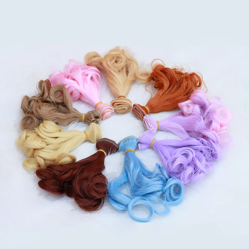 Doll Wigs 15*100CM 25*100CM for 1/3 1/4 1/6 1/12