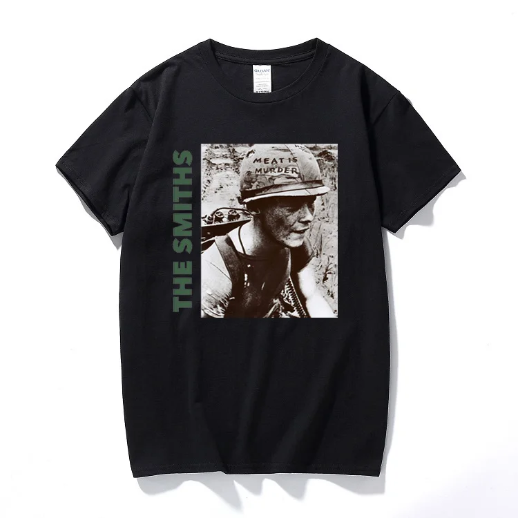 Футболка The Smiths топ футболка с коротким рукавом и круглым вырезом из хлопка