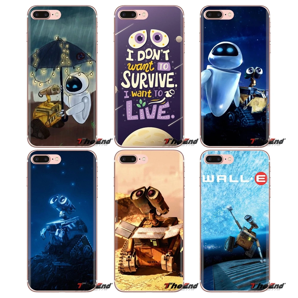 Wall-E Robot Wall E Movie Art для Samsung Galaxy A3 A5 A7 A9 A8 Star A6 Plus 2018 2015 2016 2017 прозрачные мягкие чехлы |