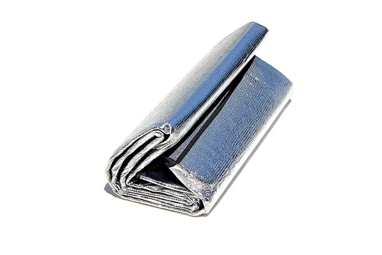 Foldable Folding Double Aluminum Film EVA Camping Mat Waterproof Sleeping Mattress Mat Pad Outdoor Picnic Mat 200*200*0.25