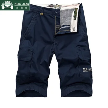 

2020 Brand Shorts Men Cargo Shorts Masculino Summer Boardshorts Cotton Multi-Pockets Army Bermudas Masculina de Marca Homme