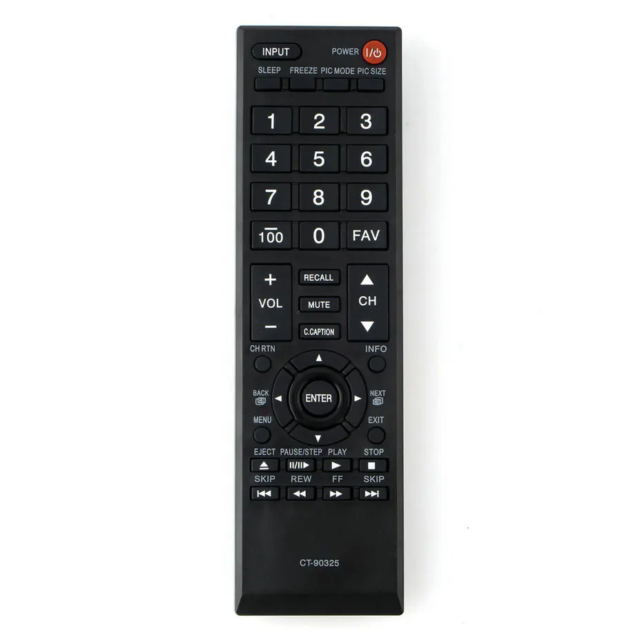 

selling Remote Control CT90326 and CT-90326 75014827 For Toshiba LCD TV Compatible CT-90325 CT-90351 CT-90329 Promotion