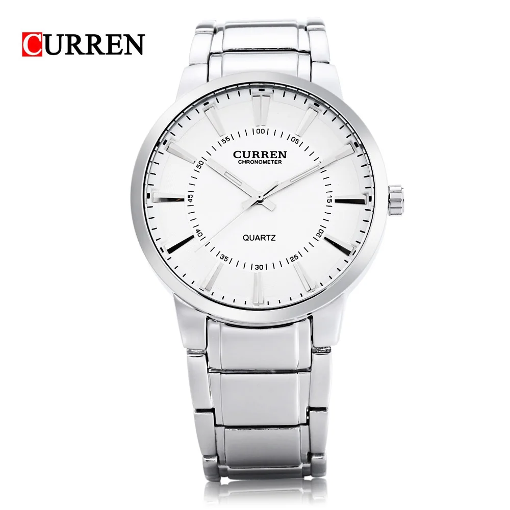 Curren Famous Watches Luxury Brand Calandar Business Man Quart Watch ...