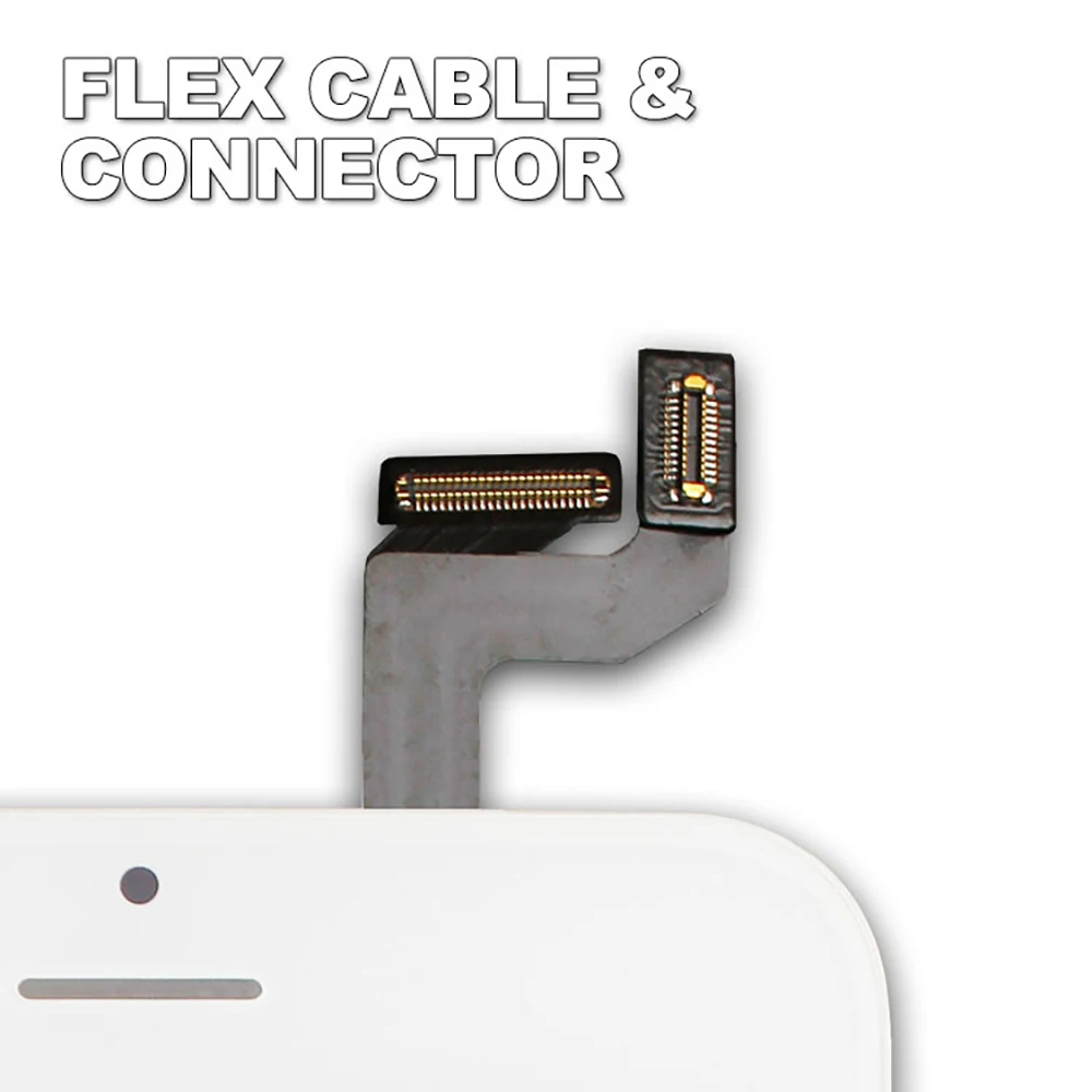 LEOLEO 10 шт. AAAAA белый и черный Новый ЖК дисплей для iPhone 6S 6GS 4 7 ''ЖК сенсорный экран