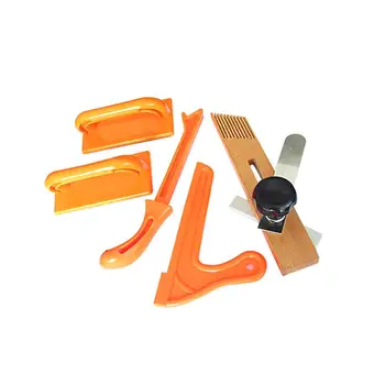 

5Pcs Safety Push Stick Set Including Push Blocks and A Featherboard #40