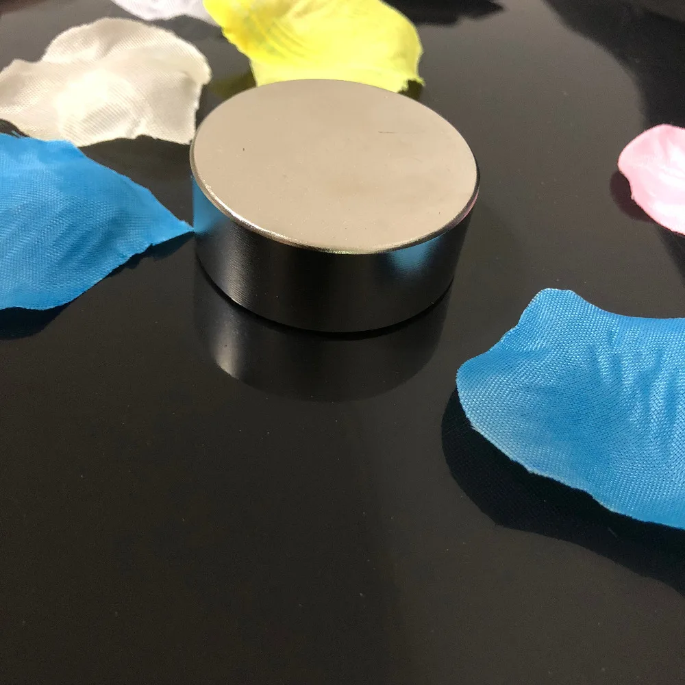 

1pcs N52 Neodymium magnet 50x20 mm gallium metal super strong round magnet 50*20 Neodimio magnets for water meters speaker