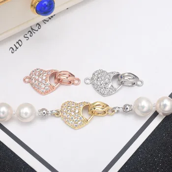 

Wholesale DIY Natural Stones Beads Jewelry Making Accessories Silver/Gold/Rose Gold Metal Connector Clasps Findings
