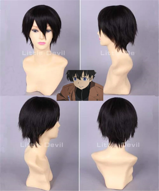 Высокое качество Mirai Nikki / будущее дневник Yukiteru амано короткие черные волосы