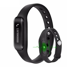 Bluetooth 4.0 W6B Смарт Браслет Пульсометр Спортивные IP65 Водонепроницаемый OLED Smartband Браслет для Android iOS Телефон