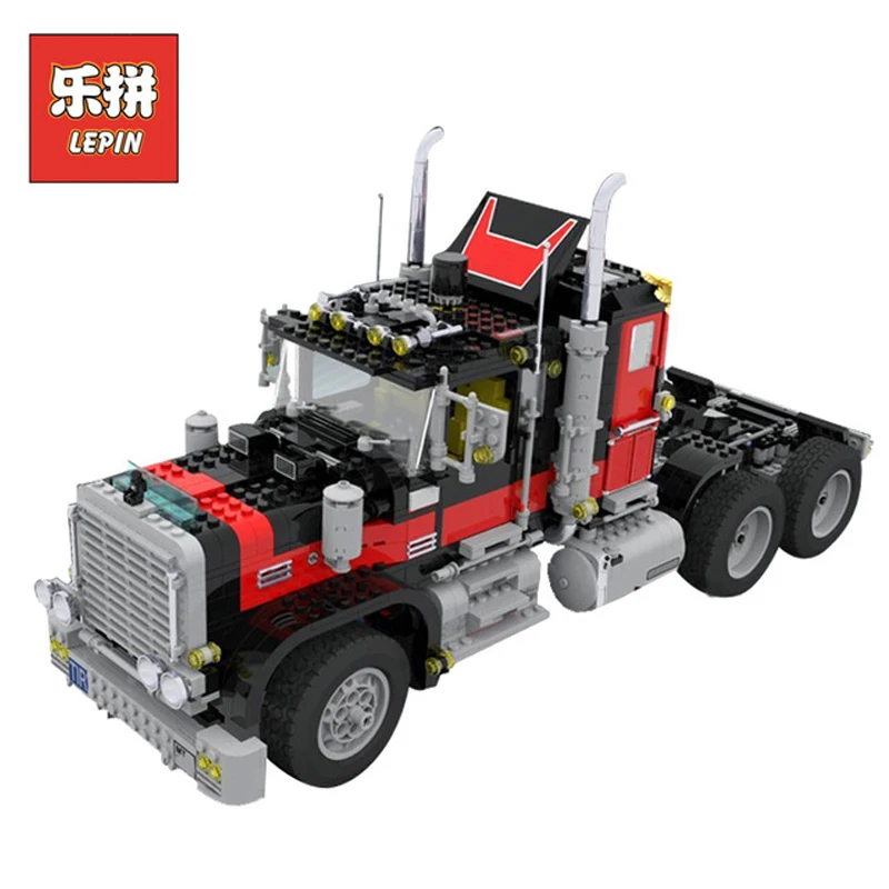 

In Stock DHL Lepin 21015 1743Pcs Technic Figures Team Black Cat Truck Model Building Kits Blocks Bricks Educational Boy Toy 5571