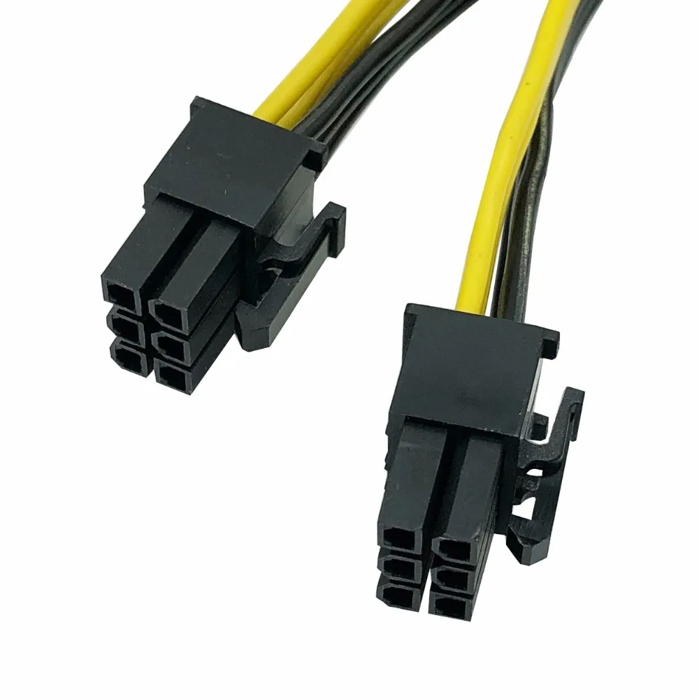 الكمبيوتر امدادات الطاقة pci-e بكيي 6 دبوس موليكس 8pin إلى 2 pci اكسبرس الخائن تمديد كابل الشريط ، بطاقة الرسومات 6-pin التعدين الكمبيوتر امدادات الطاقة pci-e بكيي 6 دبوس موليكس 8pin إلى 2 pci اكسبرس الخائن تمديد كابل الشريط ، بطاقة الرسومات 6-pin التعدين