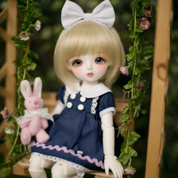 

Send eyeball 6 points bjd doll SD doll vanilla girl baby joint doll