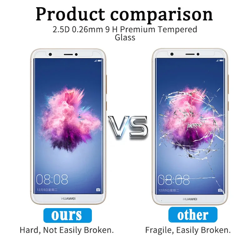 Honor 6c proglass для huawei p smart P20 P10 Lite закаленное стекло honor 6a 6x7x10 5x9 lite защита