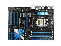 ASUS использовать оригинальный P7H55 разъем LGA 1156 DDR3 16 GB Поддержка I3 I5 I7 плата H55 настольная материнская плата 90% новый