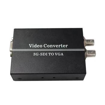 

SDI to VGA audio converter allows SDI-SDI/HD-SDI/3G-SDI signals to be shown on VGA with adapter power