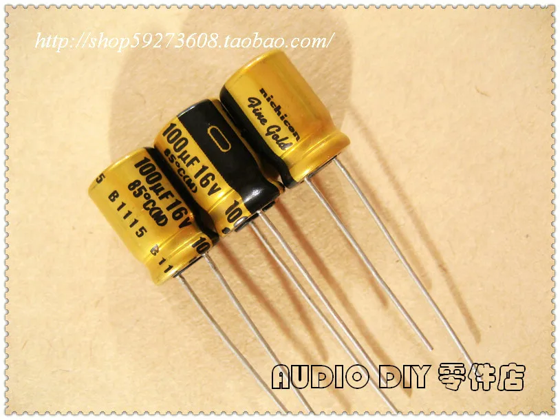 5//50pcs 1000uF 35V FW NICHICON Audio Capacitor 13X20