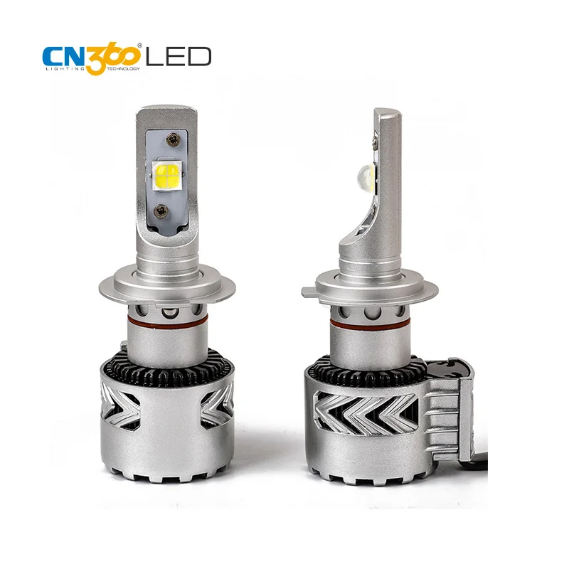 

CN360 2PCS 2016 Latest LED H7 Car LED Headlight Lamp Born For Projector Lens Chip 12000LM 35W 6000K Auto Headlight