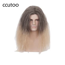 Фильм Лига справедливости Аквамен парик Аквамен ролевые игры Poseidon вьющиеся синтетические волосы комиксов парики, костюм для косплея Джейсон Момоа