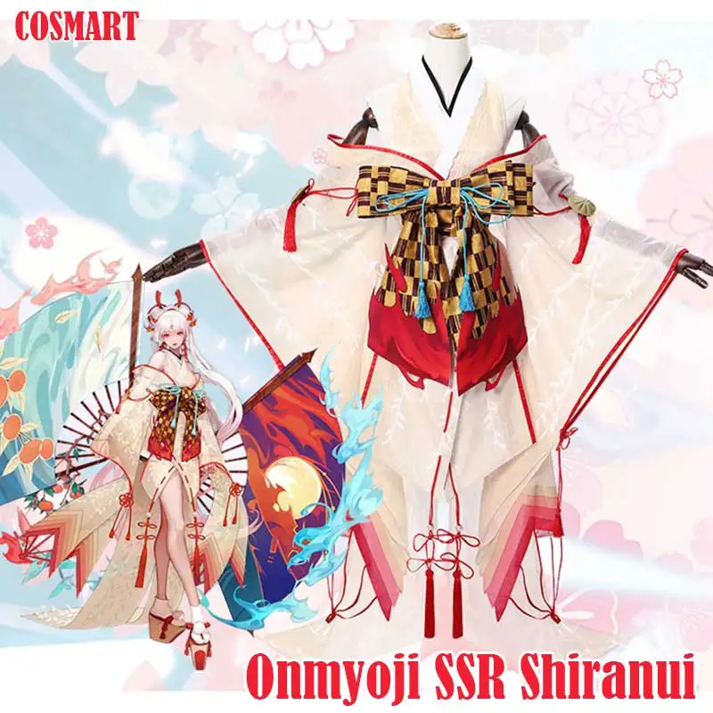 [Июньский запас] Горячая игра Onmyoji SSR Shiranui Diver Ali кимоно Косплей Костюм Униформа платье Хэллоуин костюм для женщин