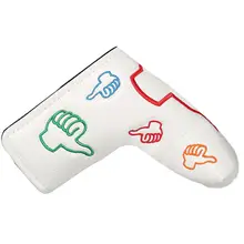 Чехол для гольфа Cooyute Thumb PU Golf Putte головной убор унисекс 4 вида цветов кожух для головки клюшки для гольфа